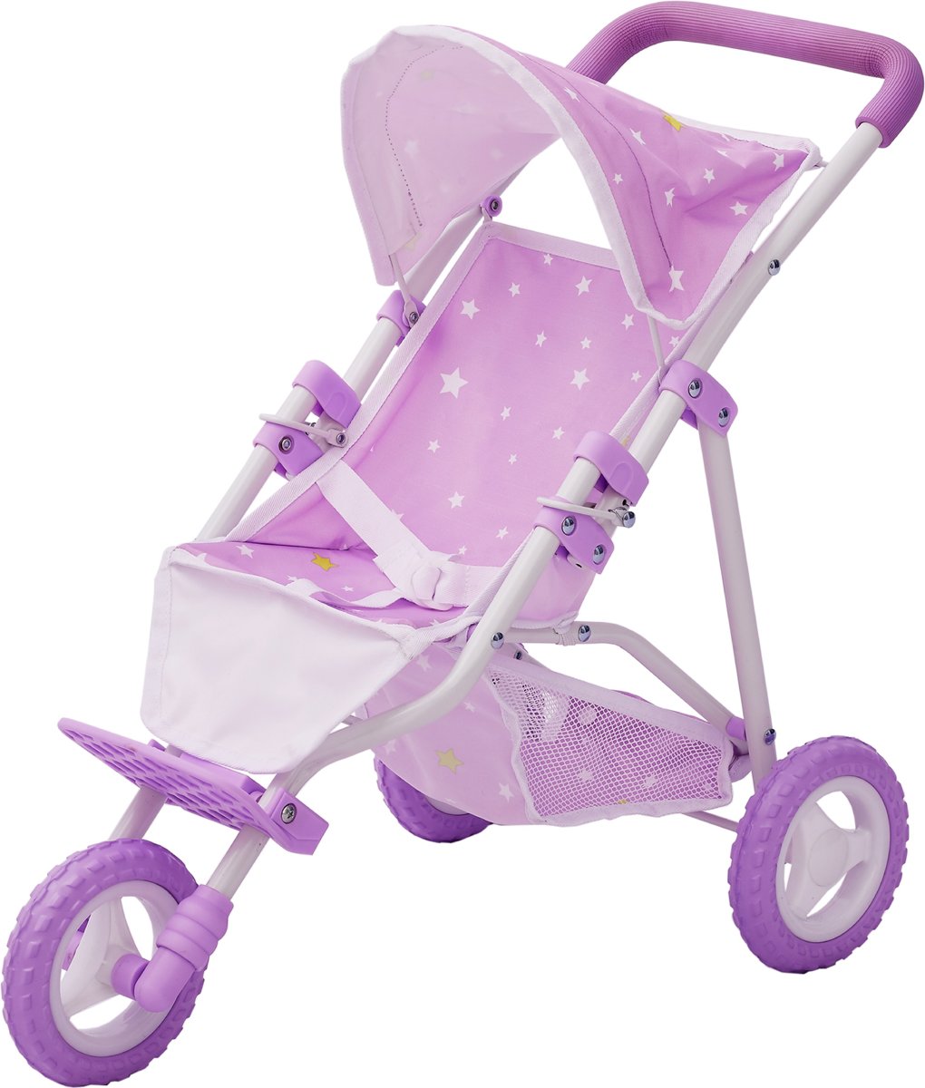 Kinderpoppenwagen voor poppen van 40 cm OL-00006